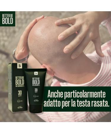 BETTER BE BOLD SPF 30 matting sun fluid for baldness and face. Sun protection with UVA and UVB filters. Waterproof absorbs quickly. Coral friendly and fragrance-free. Made in Germany - Buy Online on SooperMarket.com
