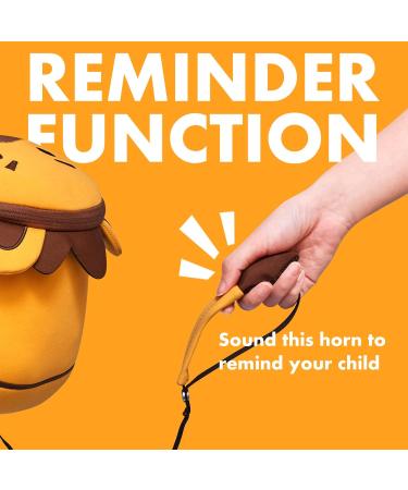 NOHOO Toddler Backpack Leash - Mini Cute Cartoon Animal Waterproof Travel Book Bag for Boys Girls 2-6 Years (Lion) - Buy Online on SooperMarket.com
