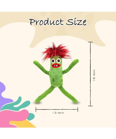 Rainbow Friends Plush Sausage Green Toy - Cartoon Game Character Kids Plushie Dolls - Buy Online on SooperMarket.com