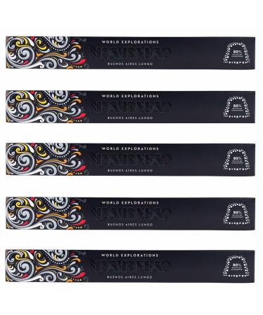 Nespresso Buenos Aires Lungo Capsules 5 x 10 Coffee Pods