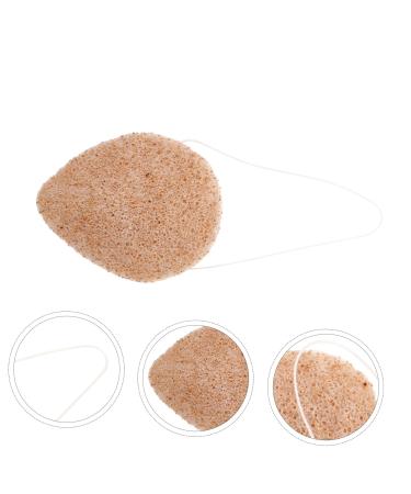 Mikinona Walnut Cleansing Puff Sponge - Gentle Face Wash & Bath Essential for Radiant Skin - Buy Online on SooperMarket.com