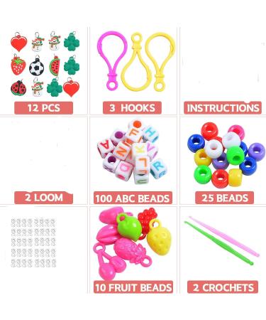 Bubble Pig Rubber Band Bracelet Kit - Loom Bracelet Making Set for Kids with Refill Bands - Buy Online on SooperMarket.com