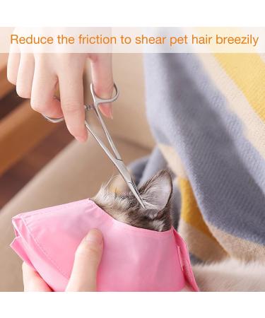 Hemostat Zonge Stainless Steel Pet Ear Cleaning Scissors - Curved Pointed Anti-Slide Tool for Dogs & Cats - Buy Online on SooperMarket.com