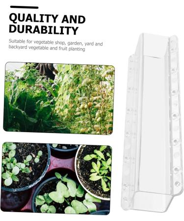 Milisten 6 Pcs Square Cucumber Molds Vegetables Fruit Avocado Tool Cucumber Shaping Mold Garden Tools Gourd - Buy Online on SooperMarket.com