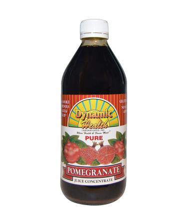 Dynamic Health  Laboratories Pure Pomegranate 100% Juice Concentrate Unsweetened 16 fl oz (473 ml)