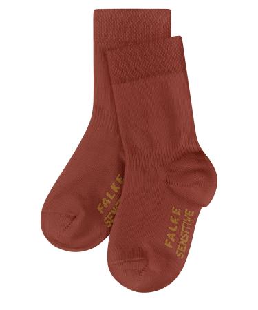 FALKE Unisex Baby Cotton Soft-Top Socks With Gentle Grip On Leg With Elasticated ZOne In Ankle Area For A Better Fit Blue Pink More Colours 1 Pair Sensitive 0 Months Red (Tangerine 8911) new - eco-friendly