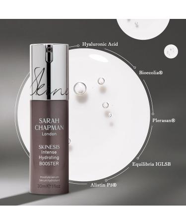 Sarah Chapman Skinesis Intense Hydrating Booster - Hyaluronic Acid Serum for Face - Great Skincare for Moisture Plumps Softens & Hydrates Skin - Oil Free Hydrating Serum 30ml - Buy Online on SooperMarket.com