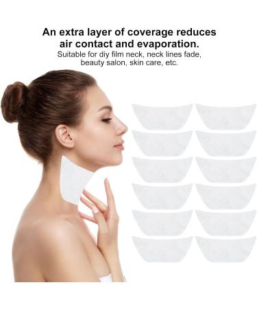 Neck Mask Sheets 100 Sheets Disposable Neck Mask Paper Ultra Thin Silk Neck Pads for DIY Skin Care Moisturizing Firming - Buy Online on SooperMarket.com