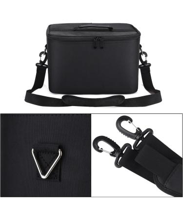 Large Barber Hairdresser Bag | Stylish Traveling Bag for Hairstylists | Storage for Clippers Scissors Brushes & Tools | Perfect Barber Supply Tote w/ Shoulder Strap - Buy Online on SooperMarket.com