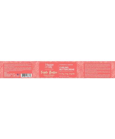 Hawaiian Silky Mango & Murumuru Butter Curling Butter Creme | Frizz-Free Hydration & Definition | 12 fl oz | Triple Butter Collection - Buy Online on SooperMarket.com