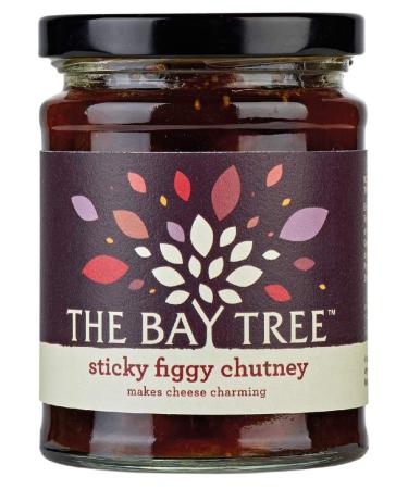 The Bay Tree Sticky Figgy Chutney Makes Cheese Charming Rich and Sweet Cheeseboard Champion Delicious Treat Great for Meals Suitable for Vegetarians 320g Sticky Figgy 320 g (Pack of 1)