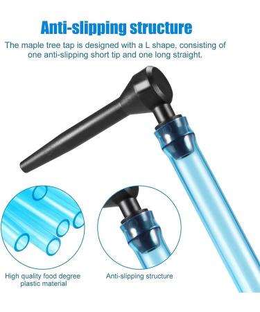 Maple Syrup Tapping Kit Tree Taps for Syrup Set Includes 12Pcs Maple Syrup Taps Maple Syrup Tree Tapping Kit 5 Maple Syrup Filter & 12Pcs 24'' Extractor Tubes for Maple Syrup Collection Supplies - Buy Online on SooperMarket.com