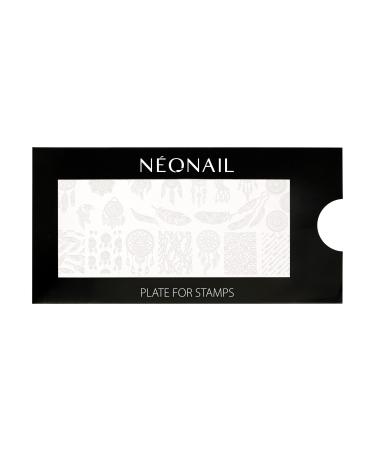 Neonail Stamping Plate 04 - Stamping Platte - Stencil plate - nail art - nail design - nail stamp stencil - French nails stencil - nail art stamp