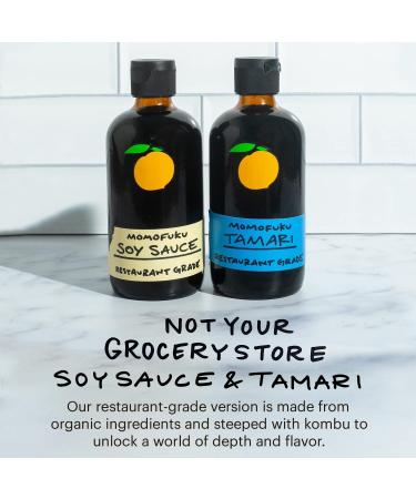 Momofuku Soy Sauce & Tamari 2 Pack - Organic Restaurant Duo for Cooking & Umami - Buy Online on SooperMarket.com