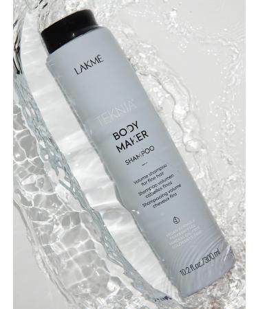 Lakme Teknia Body Maker Shampoo | Volumizing Shampoo for Fine Hair | Vegan Paraben-free Hair Thickening Shampoo (300 ml) 300 ml (Pack of 1) - Buy Online on SooperMarket.com