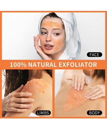 Vitamin C Facial Scrub & Exfoliator for Deep Cleansing & Brightening - 3.25 Oz - Buy Online on SooperMarket.com