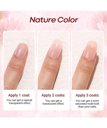 AZUREBEAUTY Translucent Sheer Pink Dip Powder - 2Oz/56g - Basic Semi-Transparent Clear Dipping Powder for French Nail Art - Salon Quality Manicure at Home - Buy Online on SooperMarket.com