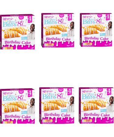 Fibre Bars - Flavour - Birthday Cake - 87 Calories Per - High In Fibre Snack - 6 x 4 Pack - Buy Online on SooperMarket.com