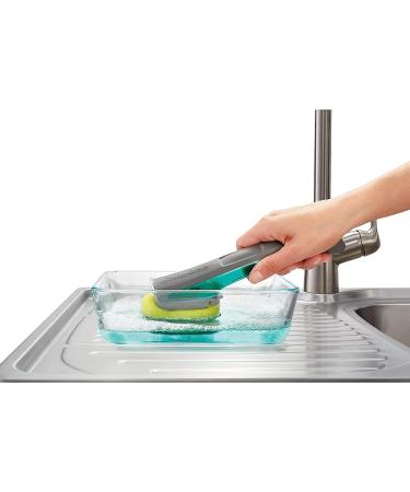 Scotch-Brite Heavy Duty Dishwand Kit with Soap Control Button - 1 Wand + 6 Refill Pads - Buy Online on SooperMarket.com