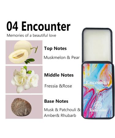 4PCS Solid Balm Sets Solid Perfume Portable Pocket Balm Perfume Perfect for Travel Use Natural Fragrance Parfum for Men and Women (Set A) - Buy Online on SooperMarket.com