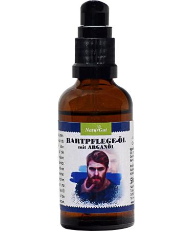 Beard care oil with argan oil Cedarwood and OakTree fragrance 50ml for beard and facial skin