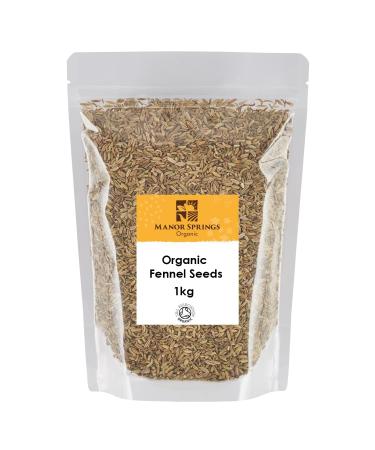 Organic Fennel Seeds 1kg by Manor Springs Organic
