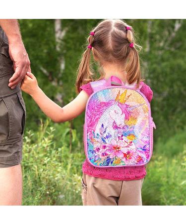 Unicorn Toddler Backpack with Leash - Safety Harness Mini Bookbag for Girls - Buy Online on SooperMarket.com
