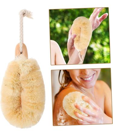 Buy Baluue Sisal Shower Brush - Wear-Resistant Bath Scrubber & Back Cleaning Sponge - Portable Body Care Tool - Buy Online on SooperMarket.com