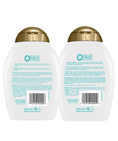 OGX Quenching Coconut Curls Shampoo & Conditioner Set - Buy Online on SooperMarket.com