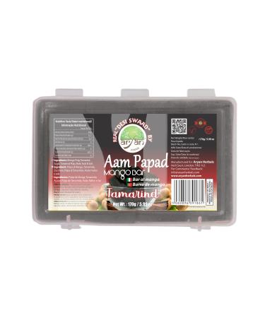 Aryan Aam Papad Mango Bar Dried Mango Jelly Slices- 170gm (Tamarind)