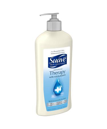 Suave Skin Solutions Body Lotion Advanced Therapy 18 oz - Hydrating and Nourishing Formula - Buy Online on SooperMarket.com