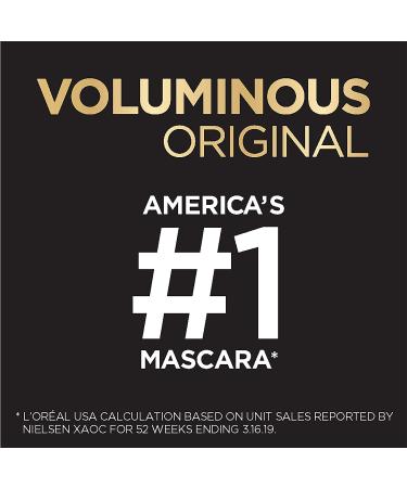 L'Oreal Paris Voluminous Original Volume Building Mascara in Black Brown - 0.28 fl oz - Buy Online on SooperMarket.com