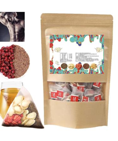 Goji Berry Cuscuta Health Tea Wolfberry Cuscuta Health Tea Chinese Liver Care Tea Men S Essentials Five Flavors Goji Berry Tea Individual Tea Bag Five Flavors Kidney Herbal Tea For Men (1Box)