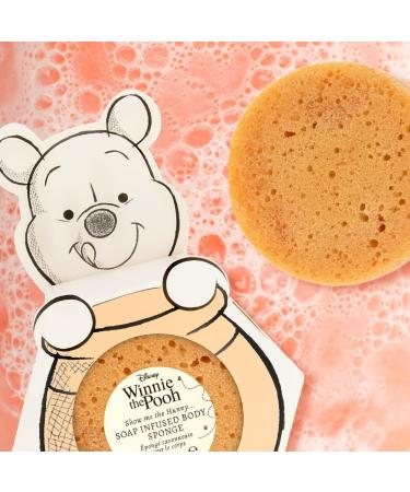 Disney Winnie The Pooh Soap-Infused Foaming Body Sponge | Wild Flower Scent | 3 oz | Body Care for Healthy, Glowing Skin | Relax & Unwind | Great Gift - Buy Online on SooperMarket.com