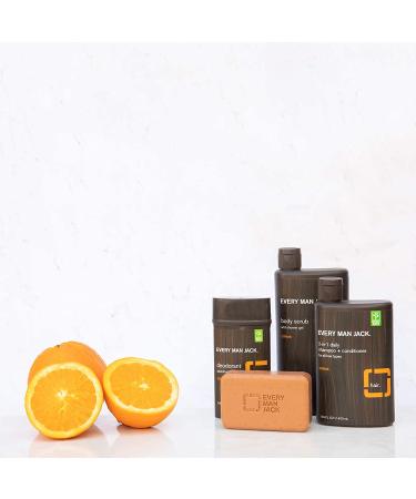 Every Man Jack Citrus Body Wash & Shampoo Set | 16.9oz Body Wash + 13.5oz 2-in-1 | Parabens & Phthalate-free, Certified Cruelty Free - Buy Online on SooperMarket.com
