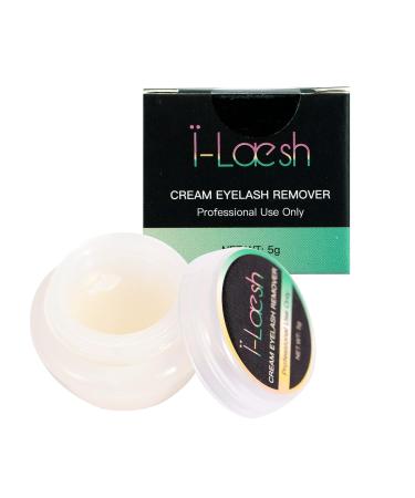 i-Laesh Eyelash Extension Remover Cream - Gentle & Quick Dissolve for Sensitive Skin - 5g Milk Formula - Effective Eyelash Glue Remover for International Shipping - Buy Online on SooperMarket.com