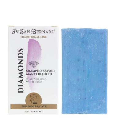 Iv San Bernard Soap White Fur Diamonds IV San Bernard 020580 One size Cedar 1 piece (1 pack)