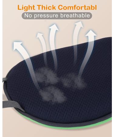Hochoek Sleep Mask- Ice Cold Warm Soft Adjustable Thick Breathable - Buy Online on SooperMarket.com