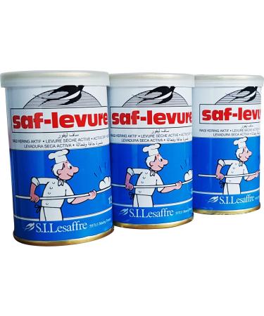 Lesaffre Saf-Levure Active Dried Yeast (3x125g)