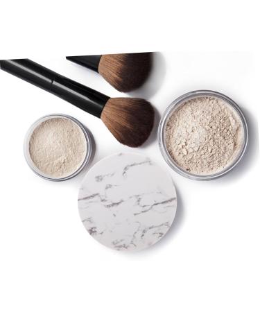FOYTOKI 4 Pcs Storage Box Empty Compact Powder Makeup Sifter Jars Powder Compact Case Powder Case - Buy Online on SooperMarket.com