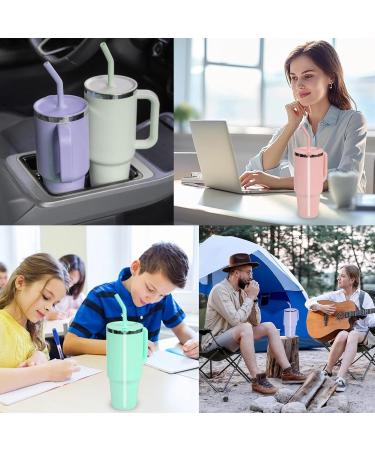 IFORYONLIFE 5 Pack Silicone Press in Straw for Stanley 40oz Tumbler Accessories Replacement Straw Bite Valve for Stanley Cup - Buy Online on SooperMarket.com