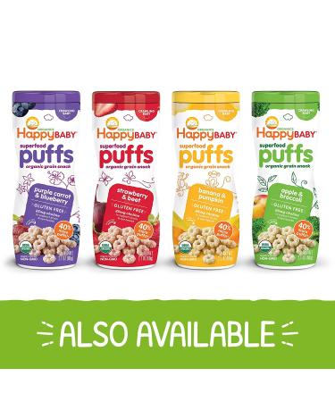 Happy Baby Organics Yogis Variety Pack - 6 Pack, 1 Ounce Each (Freeze-Dried Yogurt & Fruit Snacks) - Buy Online on SooperMarket.com