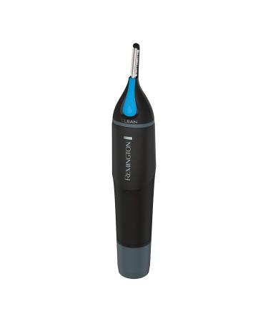 Remington NE3855 Nose, Ear & Detail Trimmer with CLEANBoost Technology for Easy Washing, Eyebrow Trimming Comb Attachment, Black