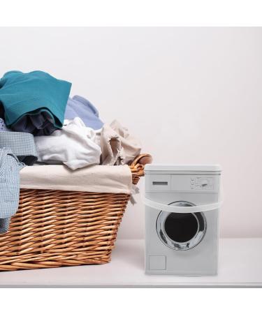 VILLCASE Washing Machine Shaped Laundry Container Large Capacity Metal Box Laundry Tin For Case With Handle Washing Box - Buy Online on SooperMarket.com