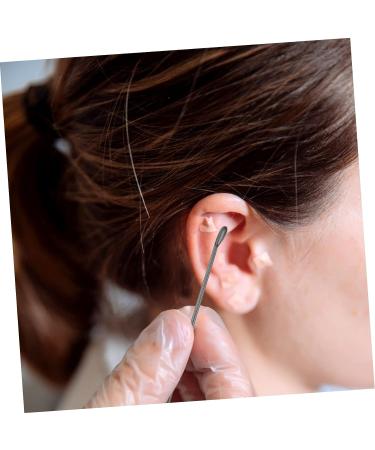 2 Sets Healeved Ear Picking Tool Spring Massage Kit - Black Ear Wax Remover & Cleaner Set 11.5X2.7X1cm - Buy Online on SooperMarket.com
