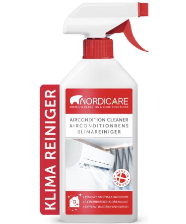 Nordicare climate system cleaner spray 500ml Climate systems cleaner for effective cleaning I air conditioning cleaning spray climate cleaner also for pool heat pump & evaporator 500 ml (1 Pack)