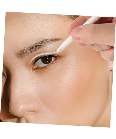 FOYTOKI 5pcs White Lying Silkworm Pen Eye Makeup Pencils White Eyeliner Liquid Pencil Eyeshadow Stick Abs - Buy Online on SooperMarket.com