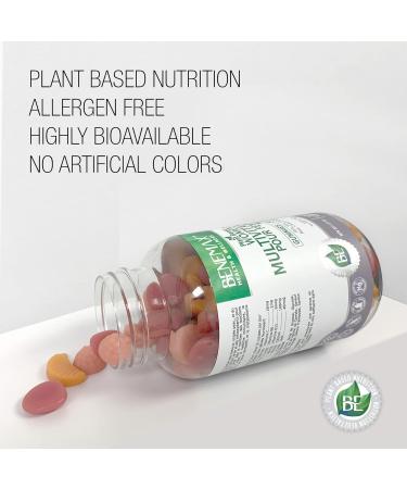 Benemax Women's Multivitamin Gummies 100% Plant Based Helps Maintain Eyesight Skin and Immune Function Helps in Development of Bone Cartilage Teeth and Gums 130 Gummies - Buy Online on SooperMarket.com