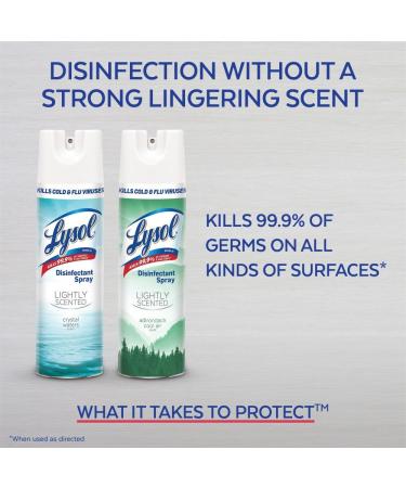 Lysol Early Morning Breeze Disinfectant Spray 19 oz - Fast-Acting Cleaning Solution - Buy Online on SooperMarket.com
