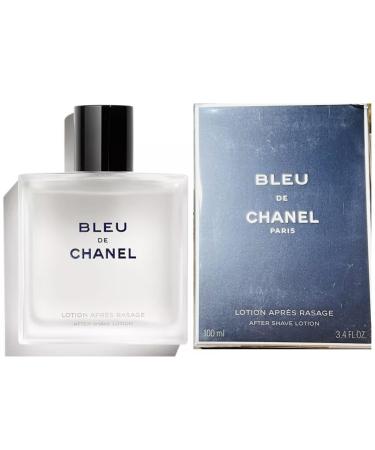 Chanel De Bleu for Men 3.4 oz After Shave Lotion Tester